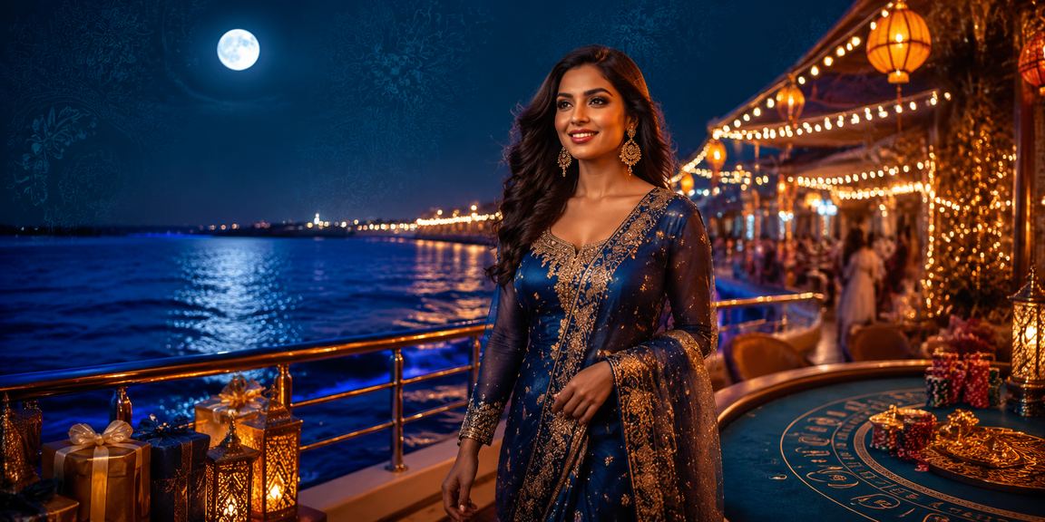 সেন্ট মার্টিনে ঈদ উৎসবে ব্যাকারাট গেম উপভোগ করছেন খেলোয়াড়